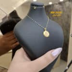 گردنبند و پلاک و ان یکاد وزن ۰.۸۳۰ گرم (3)
